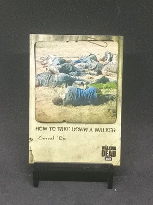 WALKING DEAD 2018 HUNTERS & HUNTED - HOW TO TAKE DOWN A WALKER #HT1