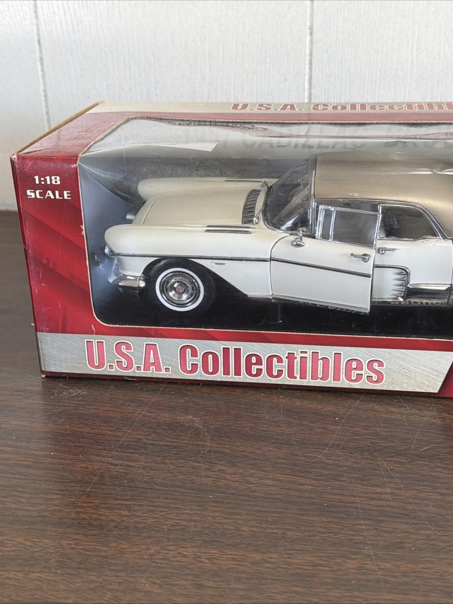 Cadillac 1957 Eldorado Brougham 1:18 scale Die Cast-Sun Star-white