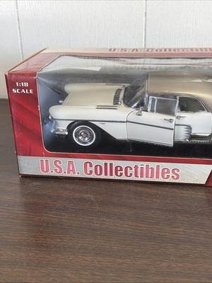 Cadillac 1957 Eldorado Brougham 1:18 scale Die Cast-Sun Star-white