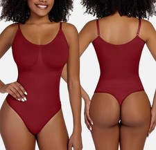 Women Tummy Control Body Shaping Shaper Thong Bodysuit Shapewear NEW NWT
