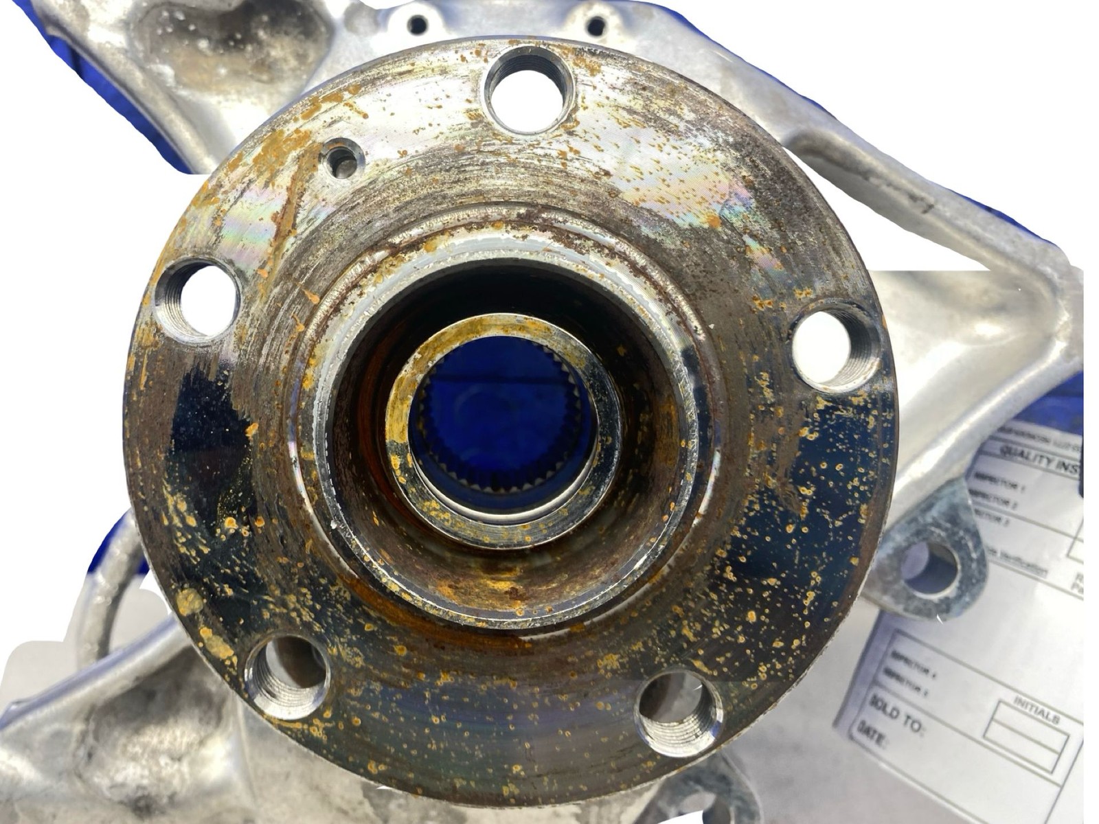 2025-2026 MCLAREN GTS OEM RWD 4.0L REAR RIGHT SPINDLE KNUCKLE ASSEMBLY