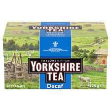 Yorkshire Tea Decaf [40/80/160] Tea Bags - Fresh & Sealed - A Proper Decaf Brew