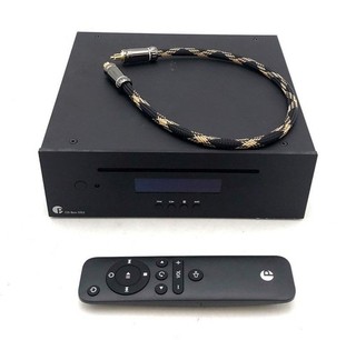 Pro Ject CD Box DS3 High End CD Player Black With Remote and Digital Cable
