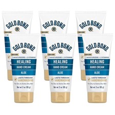 Gold Bond Healing Hand Cream 3 Oz. Aloe Moisture That Lasts Through Handwashing