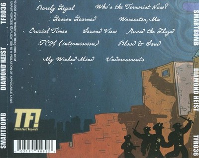 SMARTBOMB - DIAMOND HEIST * NEW CD