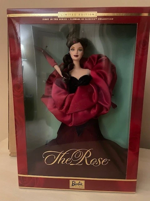 2001 ЦВЕТЫ В МОДЕ «РОЗА» 1-й в серии Барби #29911_NRFB - Изображение 2 из 3