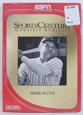 SportsCentury Greatest Athletes - Babe Ruth (DVD New in original shrink wrap)