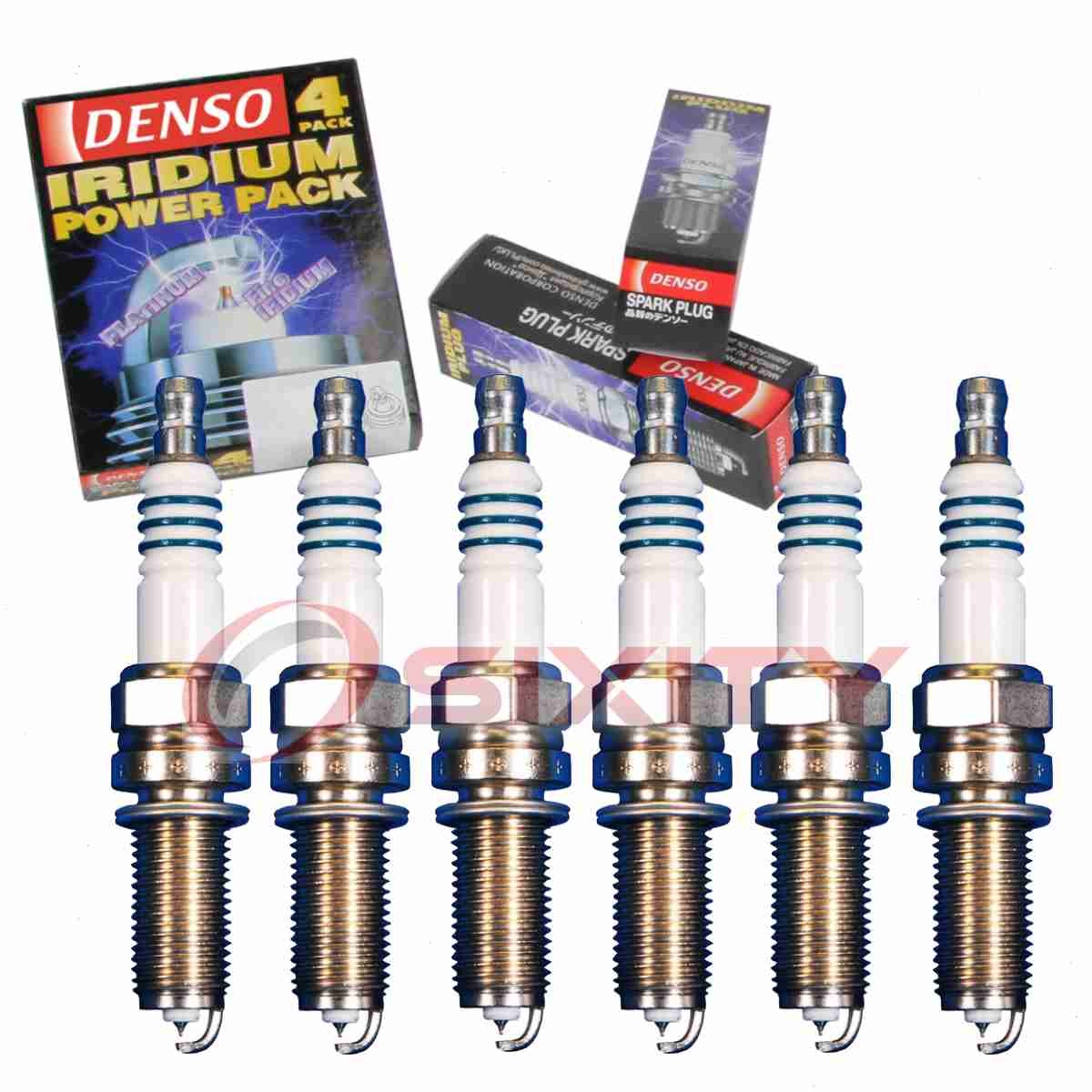 6 pc Denso Iridium Power Spark Plugs for 2010-2011 Mercedes-Benz ML450 3.5L uj