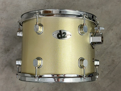 DdRUM D2 12'' SILVER TOM DRUM