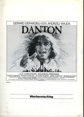 Danton - Werberatschlag + 5 s/w Fotos