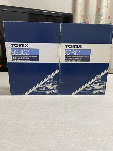 TOMIX  92801 92802 JR E233 Commuter Train Chuo Line H Formation Set A B 411075 | Condition: Used
