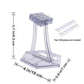 Display Stand for LEGO 10327 Icons Dune Atreides Royal 4x4, Transparent