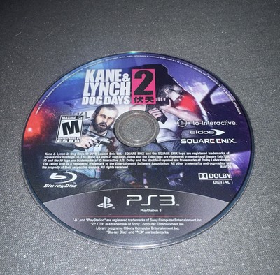 Kane & Lynch 2: Dog Days Sony PlayStation 3 PS3 Disc Only Tested G398
