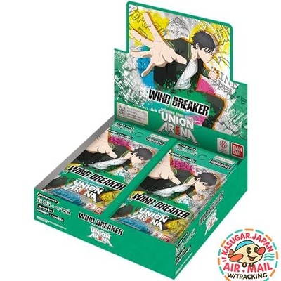 UNION ARENA WIND BREAKER Booster Box 16 Packs fm Japan w/Tracking