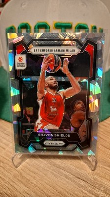 2023-24 Panini Prizm Euroleague Basketball Shavon Shields Ice Prizm