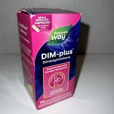 Nature's Way - DIM-plus Diindolylmethane, 120 Count, Exp. 11/26