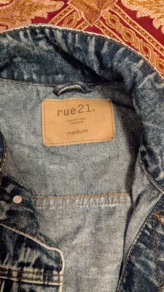 Chaqueta Jean Hombre Mediana Rue21 Foto 3 de 4