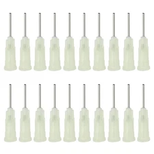 100 Pcs 0.5 Inch 19G Blunt Tip Dispensing Needles with Bent Blunt Needle