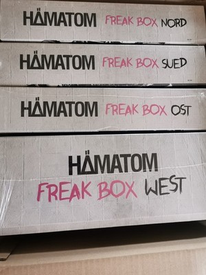 HÄMATOM - DIE LIEBE IST TOT - Ltd. Boxset ''NORD'' ''SUED'' ''WEST'' ''OST'' NEU & OVP 