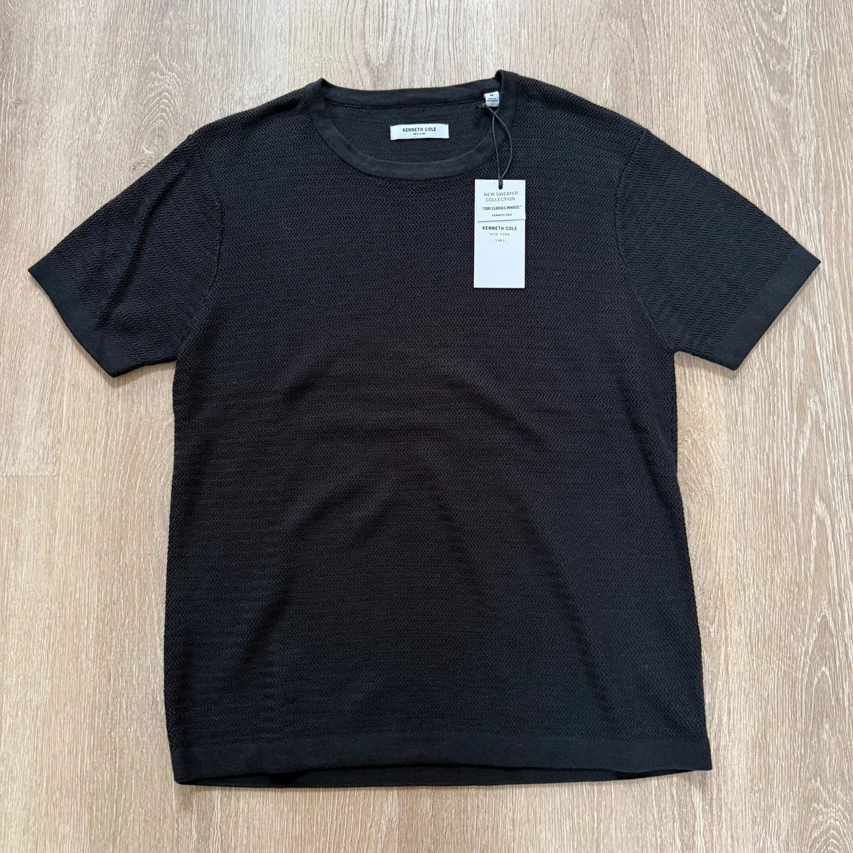 Las Mejores Ofertas En Suéteres Negro Cuello Redondo Kenneth Cole Para Hombres | EBay
