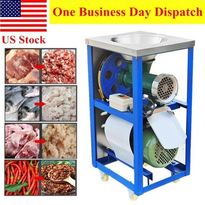 Fish Chicken Bones Crusher Feed Processer Meat Grinder Feed Machine US Plug