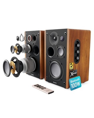 Powered Bookshelf Speakers | 5.3 Bluetooth Stereo Speakers | 100W Active Book...