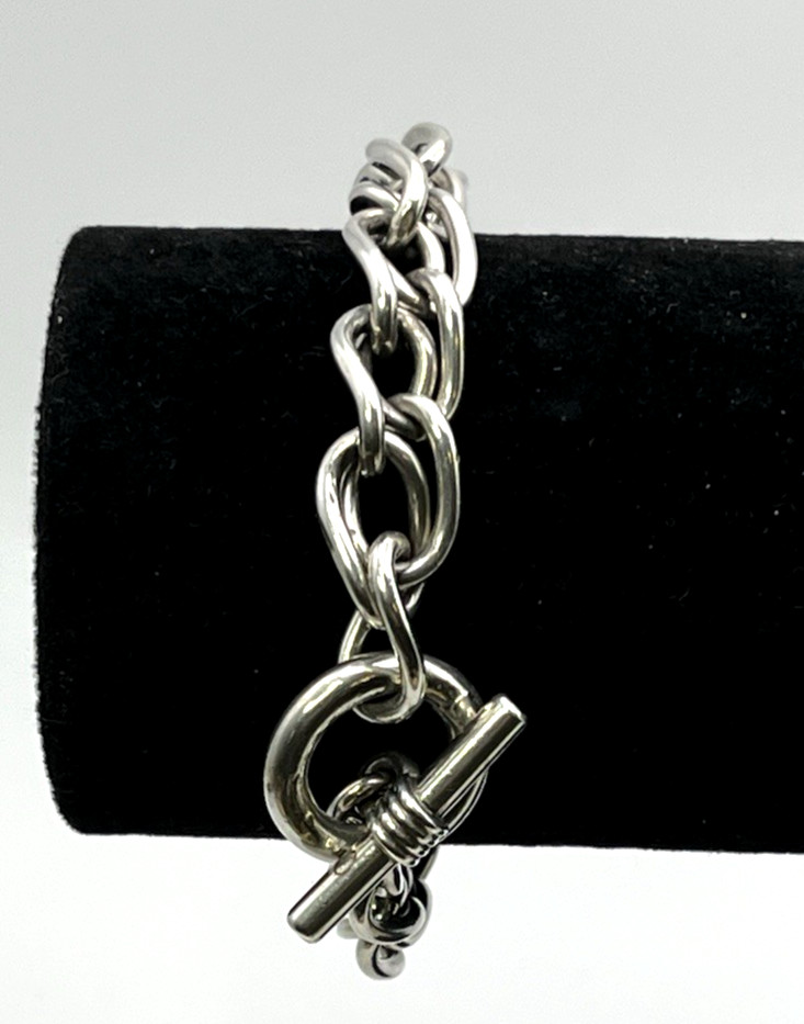 POSH UPSCALE Solid Sterling Silver 925 TWIST CHAI… - image 6