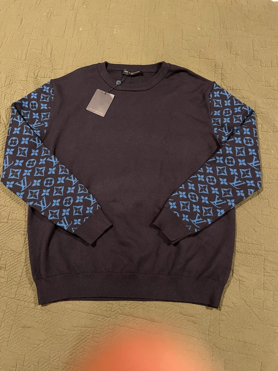 Louis Vuitton Blue Sweaters for Men for sale | eBay