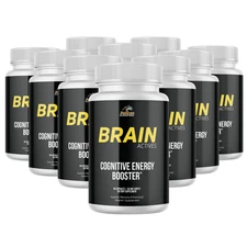 Brain Actives- Nerve Health Support- 10 Bottles- 600 Capsules