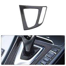 Gear Shift Frame Trim Carbon Fiber Sticker For BMW 335d 340i 2013-2019