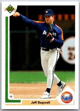 ⚾ 1991 Upper Deck #755d Jeff Bagwell Houston Astros RC