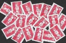 Lot 100 vrac YT 2806 MI 2945A Marianne Briat rouge Dentelé 1993 