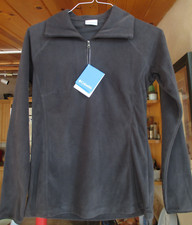 New Columbia Women's Glacial Fleece III 1/2 Zip Pullover Fleece. XS / Black.