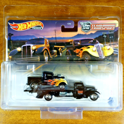 Hot Wheels Premium Car Culture Team Transport '33 Willys Speed