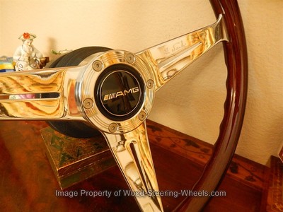 Mercedes 500SL Steering Wheel AMG Nardi E.U D.O.T. Spec Hub  Stronger Rim/Frame