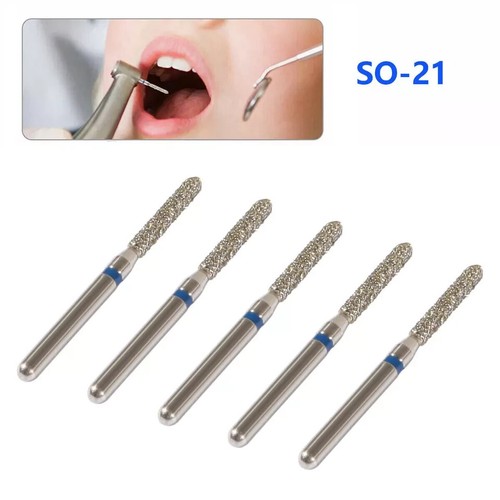 Dental Diamond FG High Speed Burs for Polishing Smoothing Teeth Polishers 50 Pcs - Picture 94 of 116