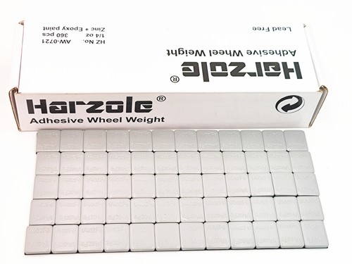 360PCS Gray 1/4oz Stick On Adhesive Wheel Balance Weights - Picture 2 of 4