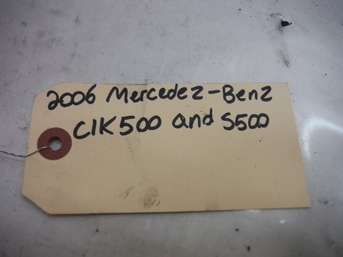 2006 MERCEDES BENZ CLK500 S500 DRIVER LEFT EXHUAST MANIFOLD PIPE OEM - Picture 10 of 10