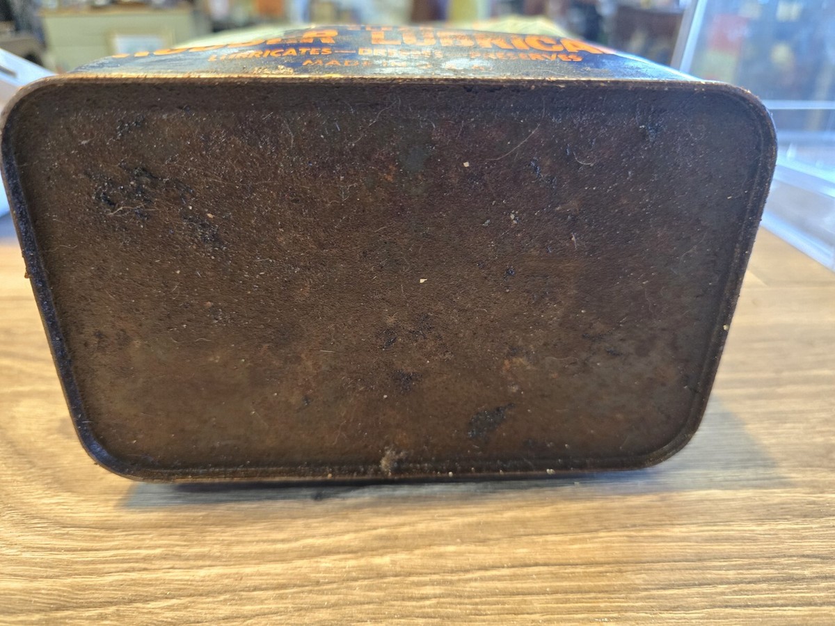 Vintage INDIAN HEAD Rubber Lubricant 1 GALLON CAN Chief