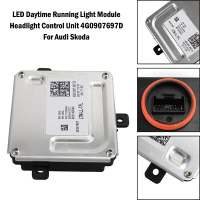 Phares Contrôle Unités 4G0907697D pour Audi Skoda - Photo 1/4