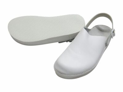 Clogs Arztschuhe Labor Schuhe Berufsschuhe Pantoletten Damen Gastronomie weiß 36
