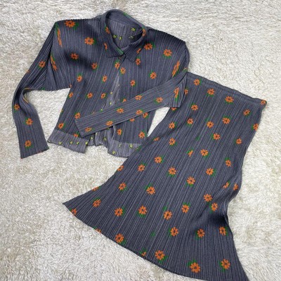 PLEATS PLEASE ISSEY MIYAKE & Bottom Set 2Way 3 Way Reversible 