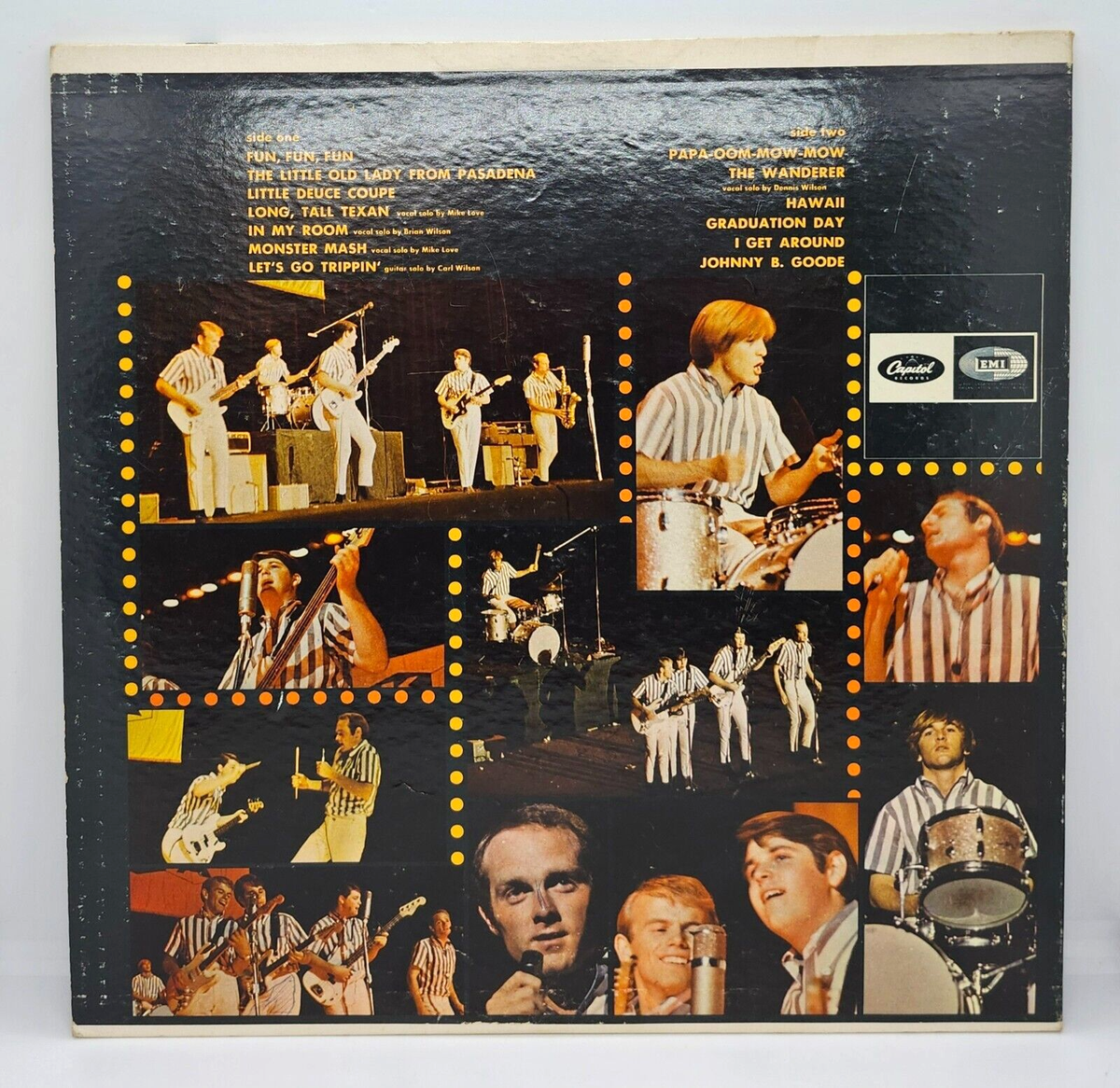 THE BEACH BOYS / BEACH BOYS CONCERT LP (1964) CAPITOL