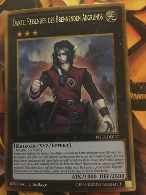  1x Dante, Reisender des brennenden Abgrunds PGL3-DE077 SUPER RARE MINT DEUTSCH 