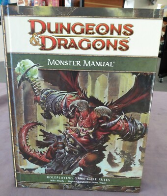 Dungeons and Dragons Monster Manual