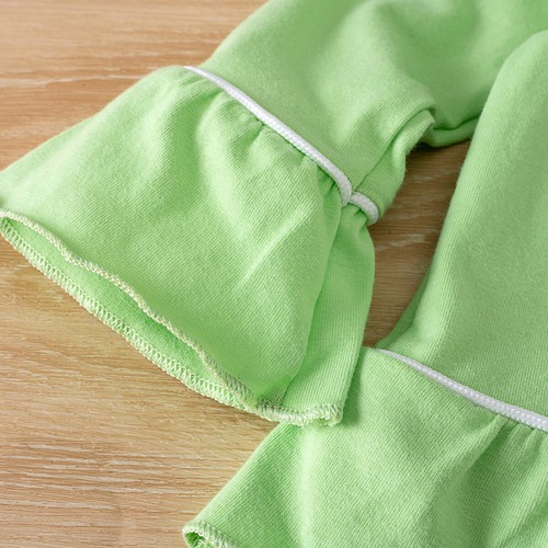 Kids Boys Girls Long Sleeve Cotton Pajamas Set Tops & Pants Sleepwear 0-4 Years - Picture 9 of 18