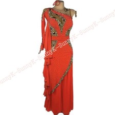 jz Handmade Dance Dress/Ballroom dance dress smooth Waltz Tango Foxtrot