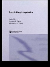 Rethinking Linguistics, Paperback by Davis, Hayley G. (EDT); Taylor, Talbot J...