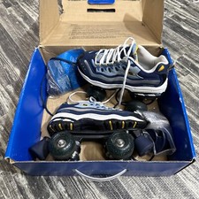 size 4 ladies SKECHERS 4 WHEELER ROLLER SKATES skate quad derby girls.