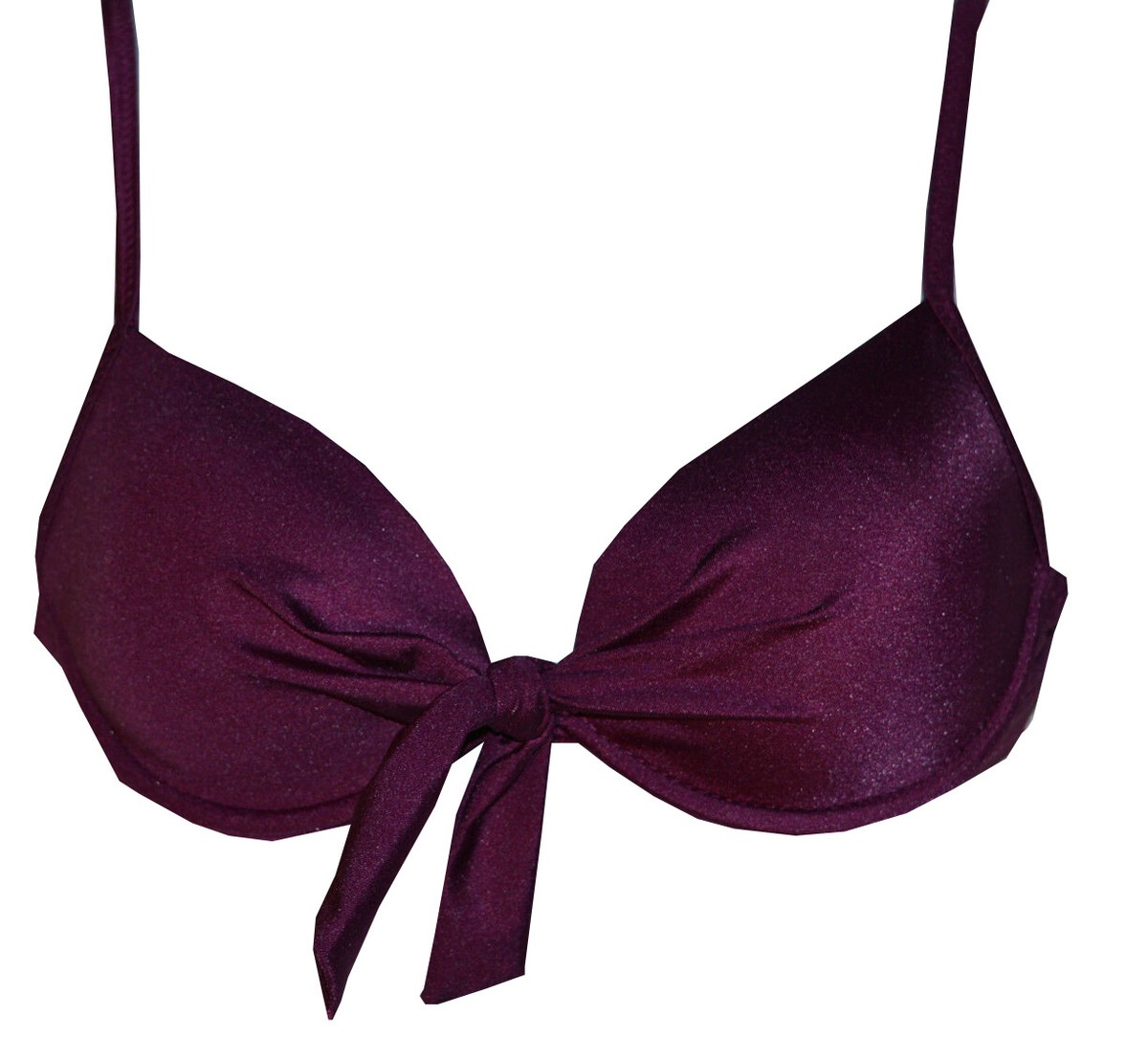 Slelei Padded Bikini Set Top and Brief in Pink with bow 34B